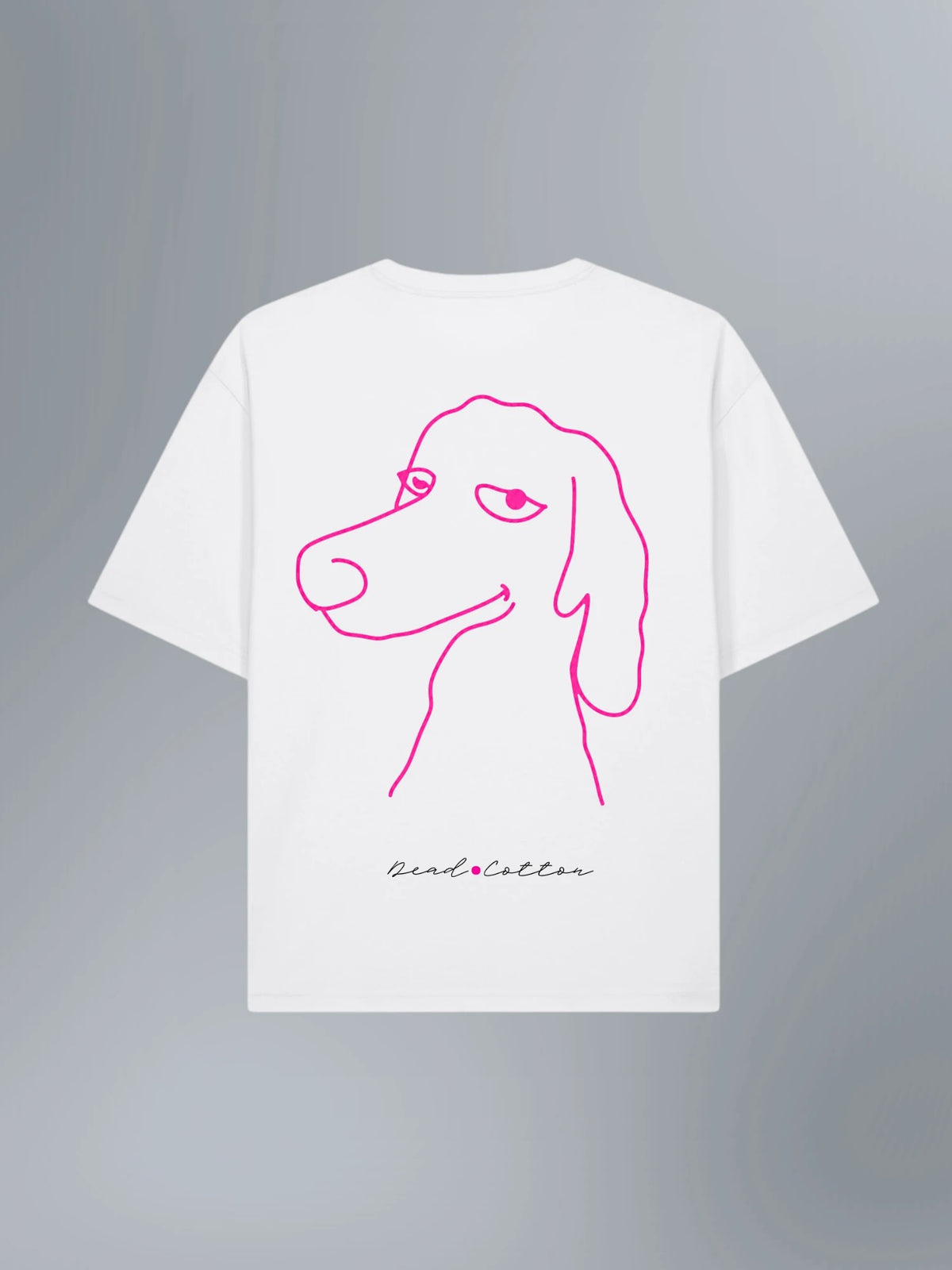 T-shirt You Think You Own Me Blanc — dos