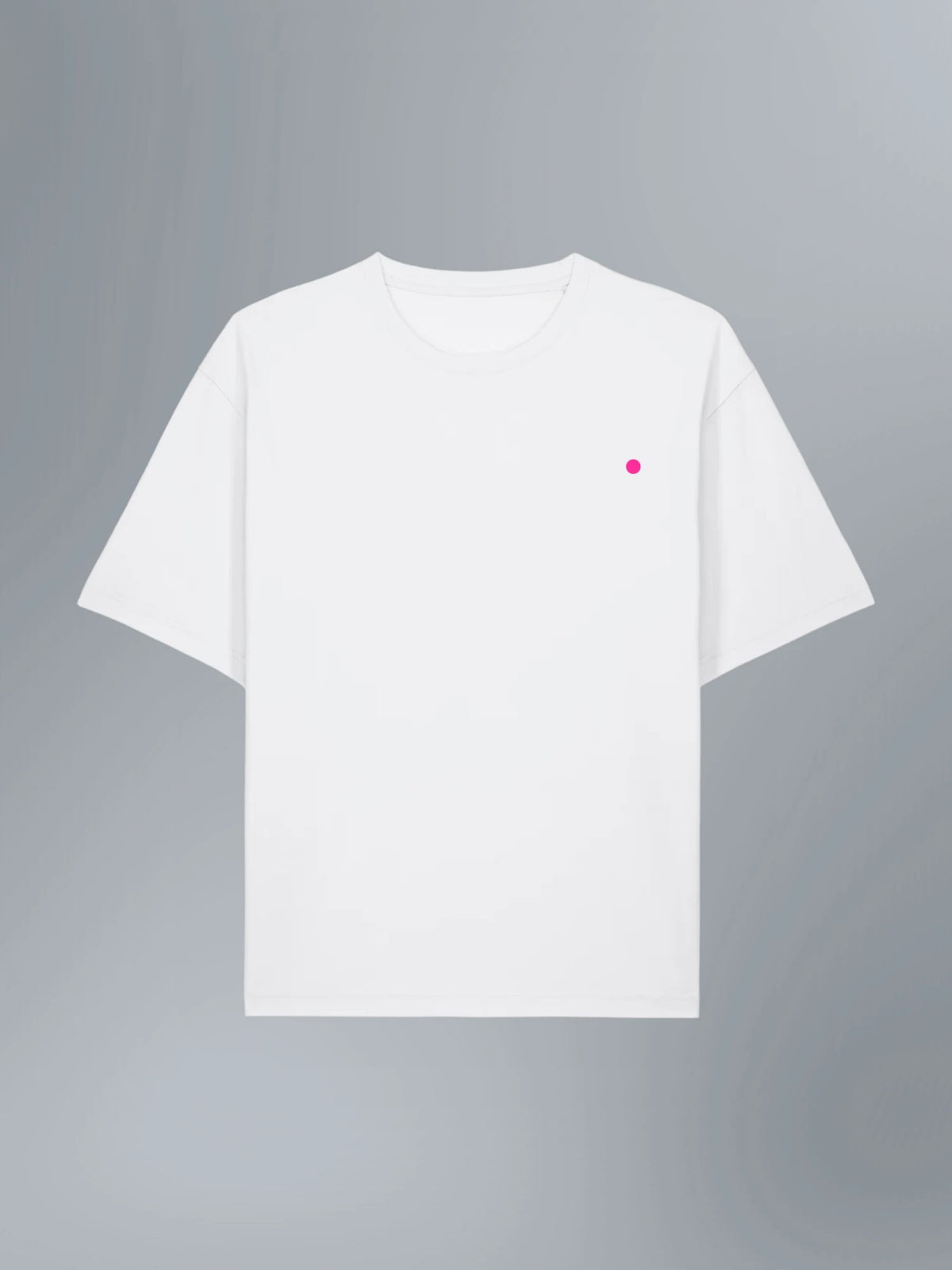 T-shirt My Dog Owns Me Blanc — devant